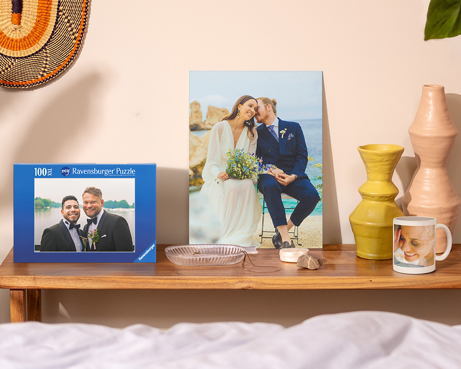 Productos de boda personalizados